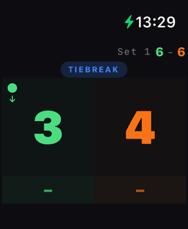 Tiebreak detection